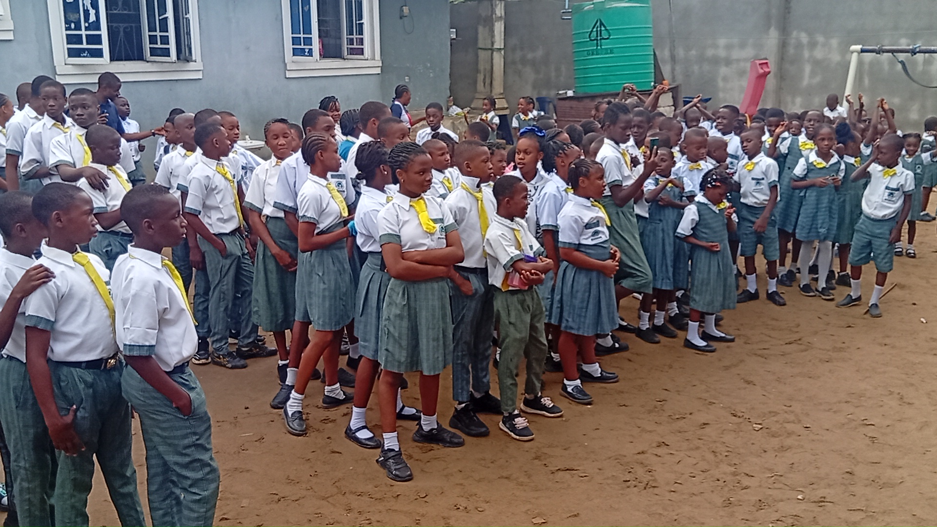 Diamond Crest Int'l School students learning and celebrating together