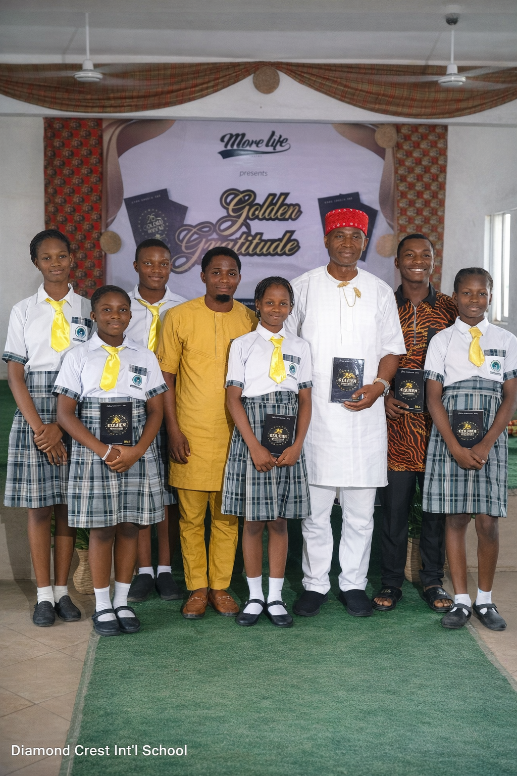 Diamond Crest Int'l School students learning and celebrating together